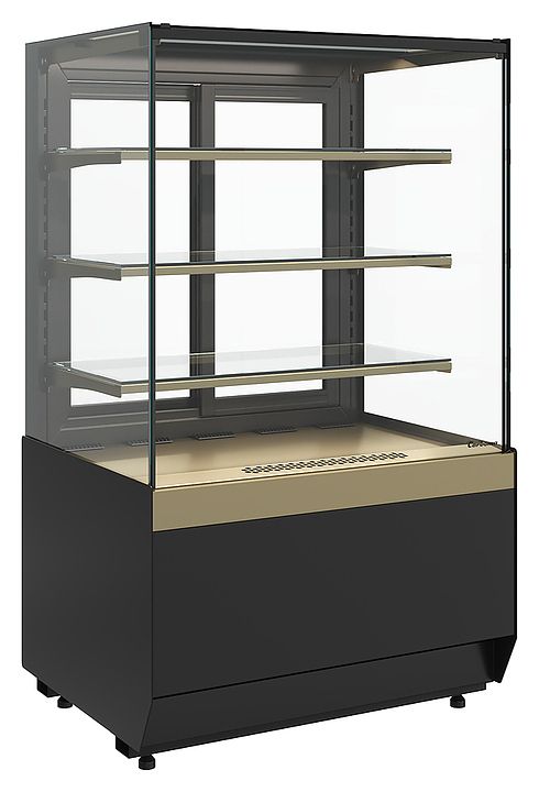 Витрина кондитерская KC70 VV 0,9-1 STANDARD (ВХСв - 0,9д Carboma Cube Люкс)