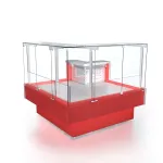 Витрины "Айс КУБ-УОн90в" +1+6 угол наружний вентилируемые