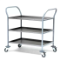 Тележка для сервировки ТДСп - 800*500*860 "Profi Inox", 3 уровня