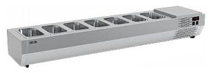 Витрина холодильная Carboma A30 SM 1,6 (7 GN1/4)