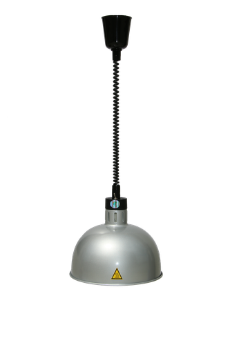 Лампа инфракрасная HURAKAN HKN-DL750 серебро