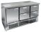 Стол холодильный HICOLD GNE 222/TN с бортом