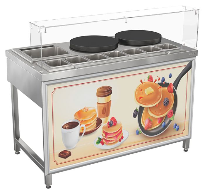 Блинная станция ATESY Лакомка БС-2.400-1350.750-02