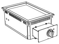Жарочная поверхность встраиваемая Apach SLDI7FTE4CL