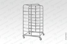 Тележка-шпилька ТШХп - 800*950*1800 "Profi Ral", 9 уровней хлебных лотков 450*740