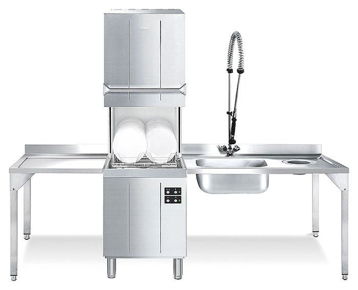 Купольная посудомоечная машина SMEG HTY500D
