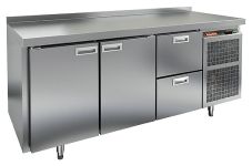 Стол холодильный HICOLD GN 112/TN с бортом