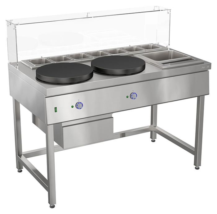 Блинная станция ATESY Лакомка БС-2.400-1350.750-02