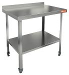 Стол пристенный с бортом и полкой HICOLD НСО-10/6БП ЭЦ