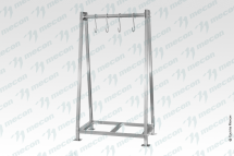 Вешало для дефростации ВДДп - 1500*800*1800 "Profi Inox", нерж. сталь