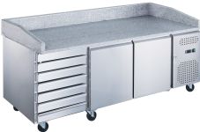 Стол для пиццы Hurakan HKN-PZG3-116 камень