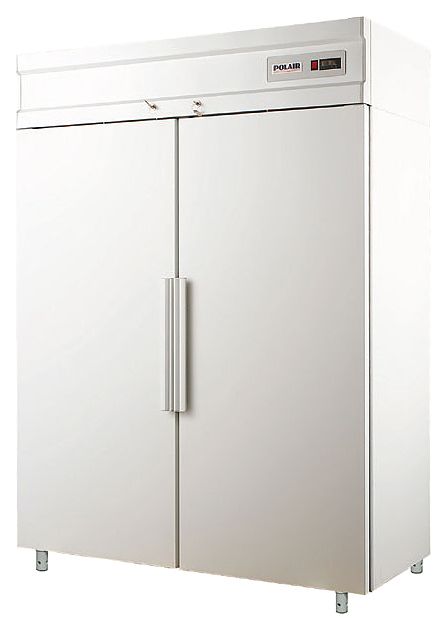Шкаф холодильный с металлическими дверьми CM110-S