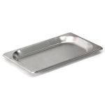 Гастроемкость без крышки нерж. GN-1/3 глубина 20, 0,8 л. (325х176х20 мм.), /1/15/30/