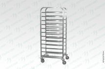 Тележка-шпилька ТШГп - 385*560*1500 "Profi Ral", 15 уровней гастроемкостей GN1/1