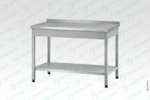 Стол производственный СПРп - 1800*600*860 "Profi Ral", борт (полка сплошная)