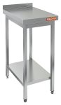 Стол-вставка в тепловую линию с бортом и полкой HICOLD НСВ-4/9БП