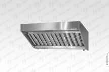 Зонт вытяжной полуоткрытый ЗВПб - 1500*1000*400 "Base", пристенный