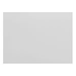 Доска разделочная Roal 500x350x20мм пластик, белая