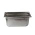 Гастроемкость без крышки нерж. GN-1/3 глубина 150, 4,9 л. (325х176х150 мм.), /1/10/20/