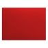 Доска разделочная Roal 500x350x20мм пластик, красная