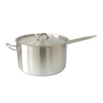 Сотейник Roal 8 л, 26х15 см, нерж, тройное дно, индукция, с мерной шкалой