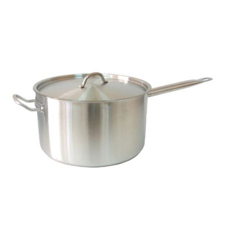 Сотейник Roal 8 л, 26х15 см, нерж, тройное дно, индукция, с мерной шкалой