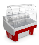 Витрины "Оптима ЛЮКС-К 1,6" кондитерские +1+6 (три полки, выдвижные поддоны)