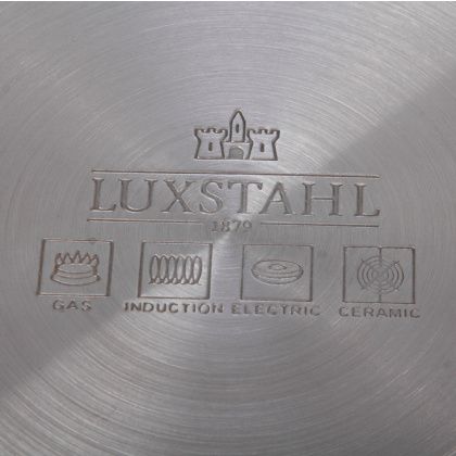 СКОВОРОДА d=240/50 нерж.тройное дно, ИНДУКЦИЯ, LUXSTAHL